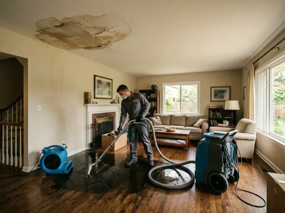 attic-pipe-burst-ceiling-drip-008 — frequently asked questions, Water Damage Restoration & Carpet Care in Spring Lake, NJ